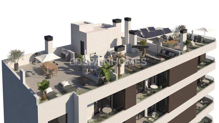 Stylish Flats Near the Sea in Santa Pola Alicante