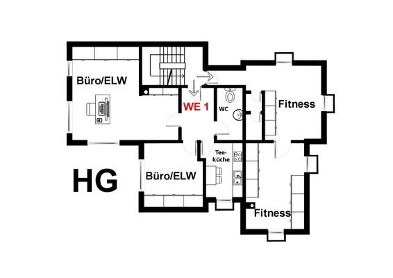 HG Grundriss Wohnhaus