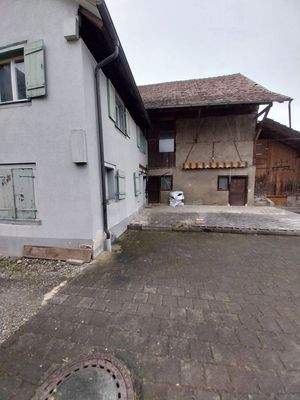 Hof hinter Haus
