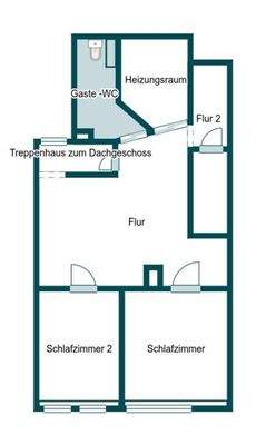 Grundriss Skizze 2.OG