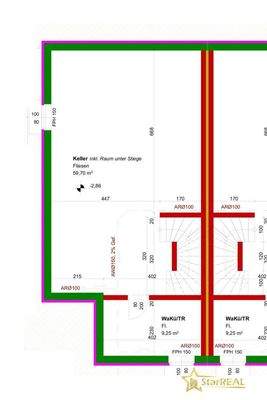 Grundriss Kellergeschoss