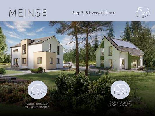 MEINS 140 Stilvarianten