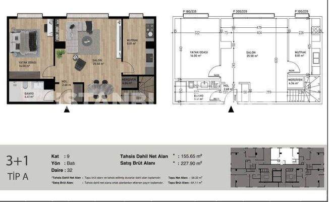 Flats Near İstanbul Financial Center in Ataşehir