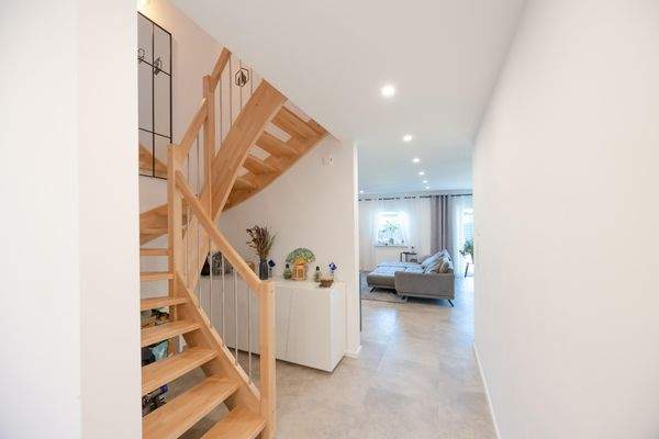 Treppe im Eingangsbereich