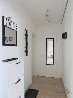 Blick in den Wohnungsflur