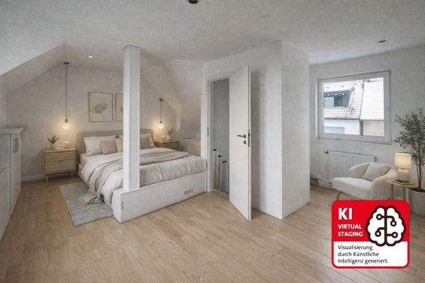 Schlafzimmer Maisonette