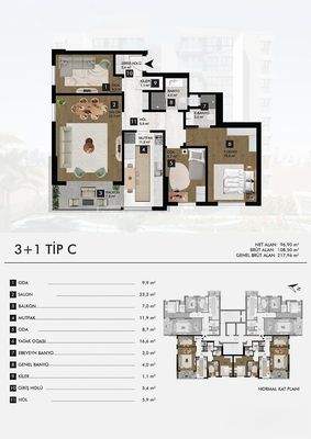 Spacious New Apartments Near the Main Road in İzmir