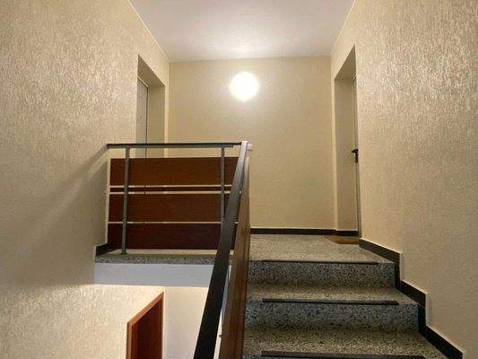 Treppenhaus in den Dachboden