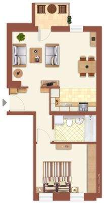 Grundriss Ulbrichtstraße 4