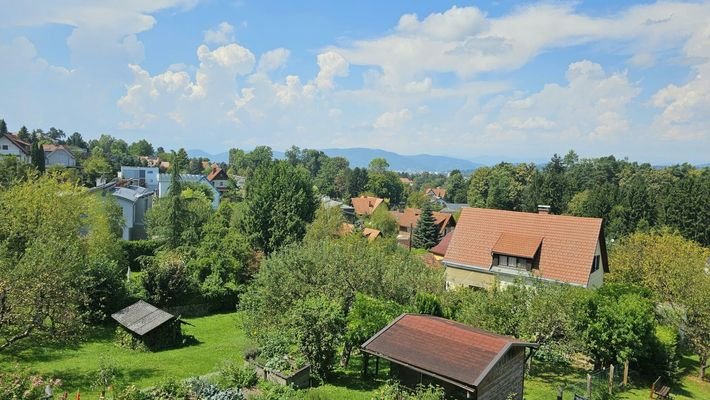 Panoramablick vom EG - Richtung Schöckl