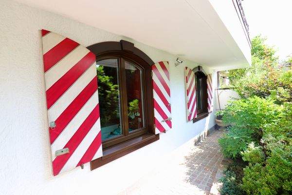 Detailansicht Fensterläden