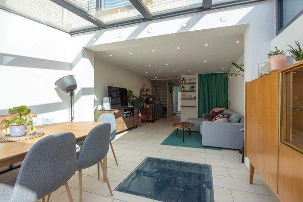 Blick zum Wohnzimmer