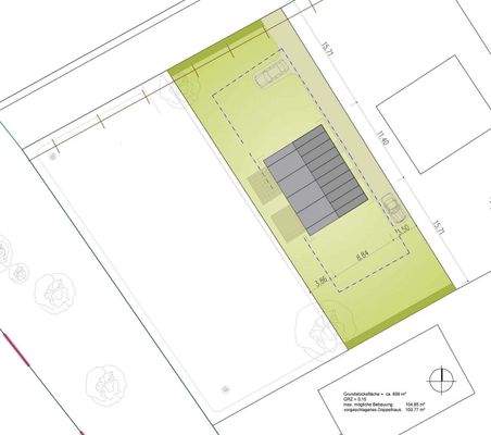 Planungsbeispiel Doppelhaus