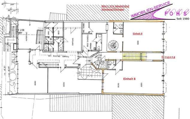 Altenb.Büro 1. OG Gesamt Grundriss 