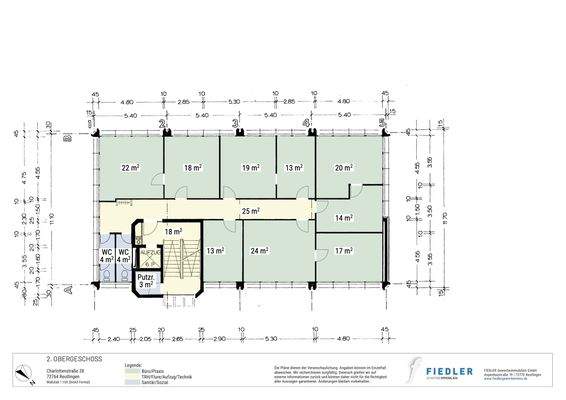 Plan 2. Obergeschoss