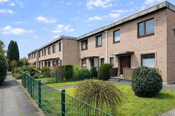 Ansicht Reihenhausanlage