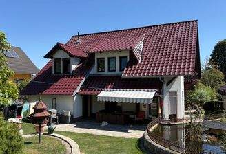 Haus Rückansicht