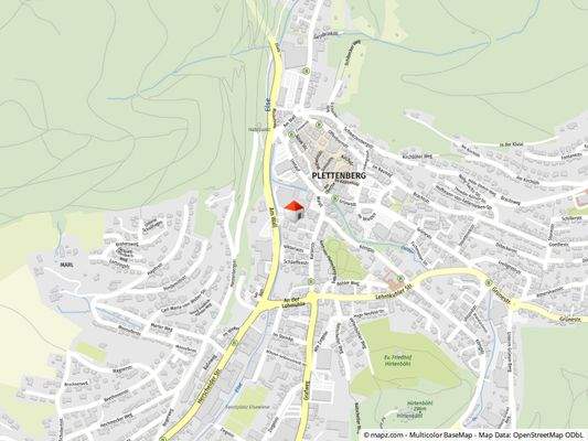 Geolyzer Kartenausschnitt