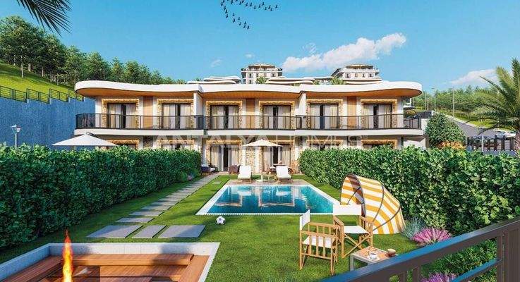 Real Estate in a Complex with Impressive Views in Alanya