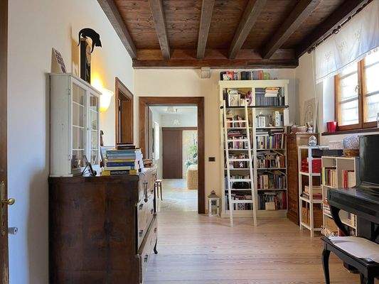 historisches Haus in Cividale del Friuli mit Garten und Panoramablick