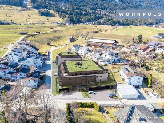 Visu Oberperfuss Huebe - Vogelperspektive Nord