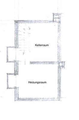 Grundriss Keller
