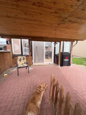 Überdachte Terrasse