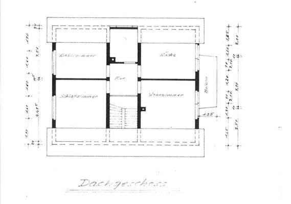 Grundriss Dachgeschoss