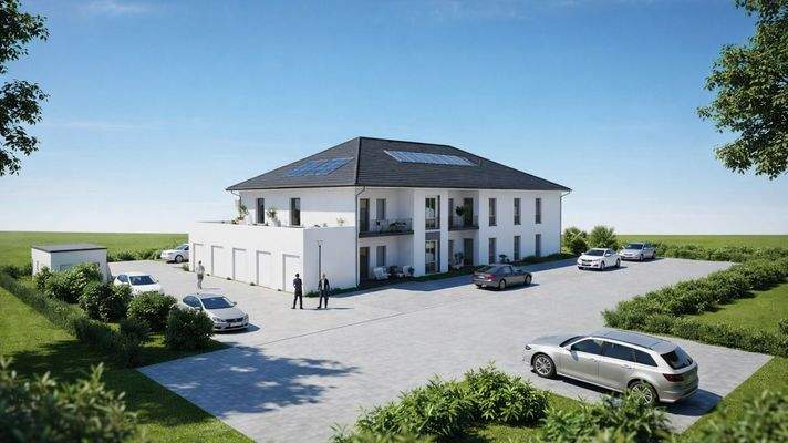 Blick von der Straße