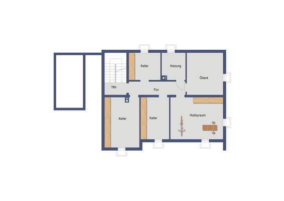 Kellergeschoss Bestand