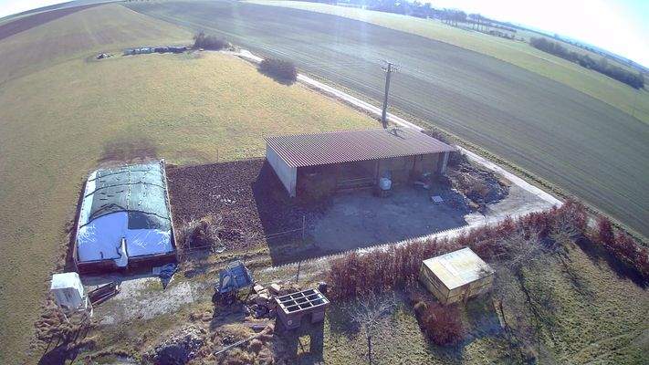 Luftbild offenstall