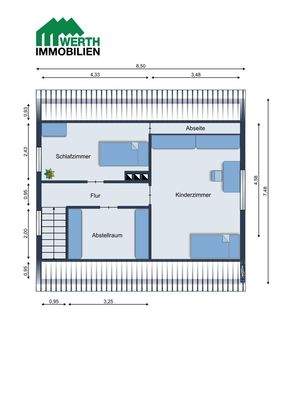 Grundriss Obergeschoss