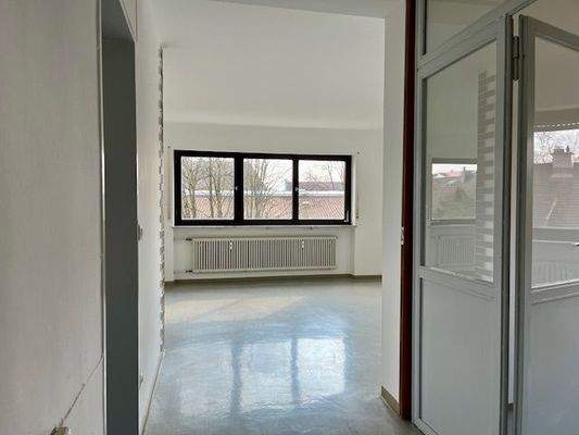 Blick ins Wohnzimmer