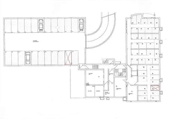 Grundriss Tiefgarage & Keller