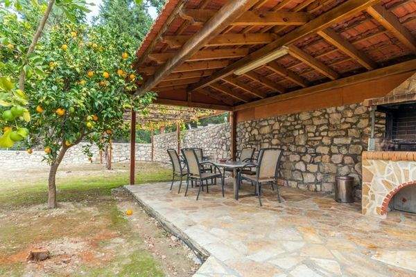 Kreta, Gavalochori: Zwei Villen und ein Studio mit einzigartigem Panoramablick auf das Meer zu verkaufen