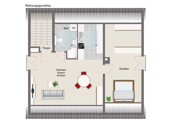Wohnungsgrundriss