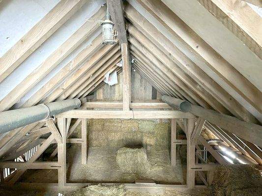 Ausbaubarer ehemaliger Scheunenraum am Haupthaus