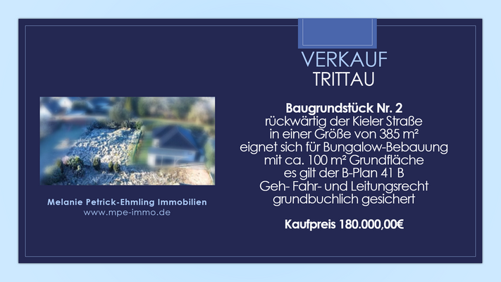 mpe-immo.de - rückwärtiges Baugrundstück Trittau