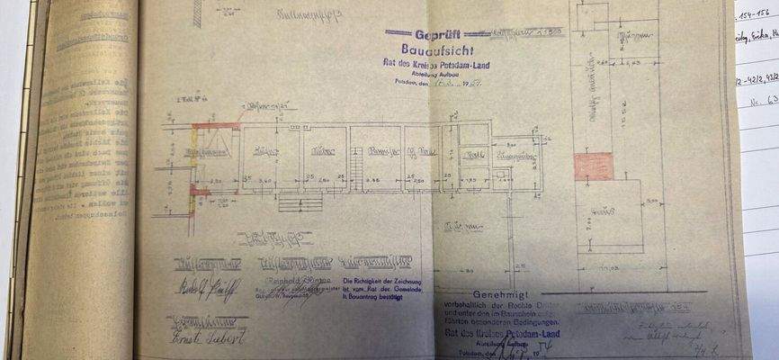 Grundriss Nebengelaß