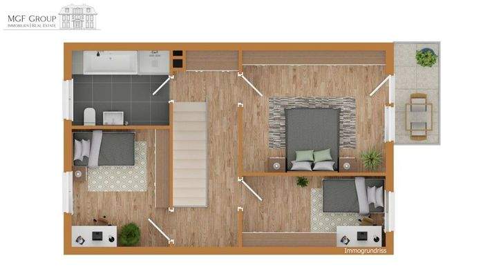 Grundriss Obergeschoss