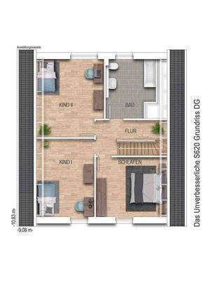 Grundriss Dachgeschoss