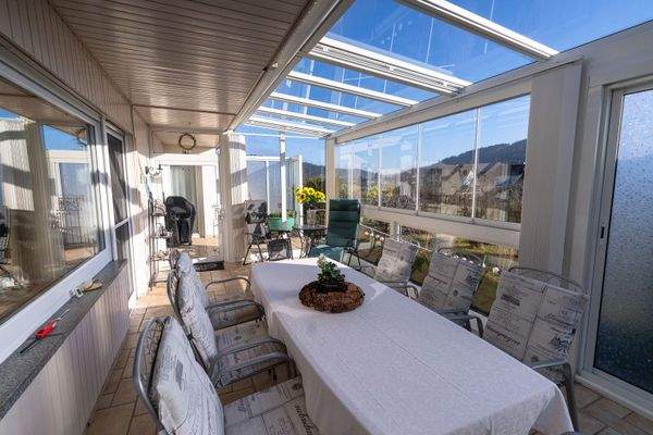 Erdgeschoss, überdachter Freisitz 