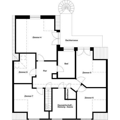 Grundriss Dachgeschoss