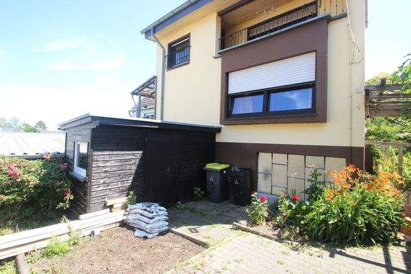 Separater Hauseingang ...