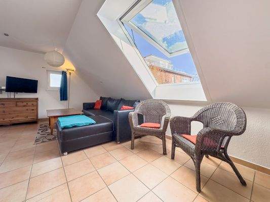 Platz für Arbeitsbereich oder Leseecke