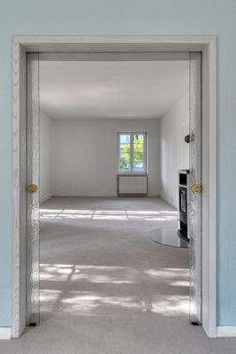 Blickachse ins Wohnzimmer