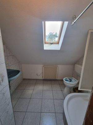 Einfaches Duschbad oben