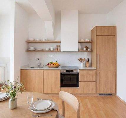 Innenvisualisierung einer Beispiel Küche 