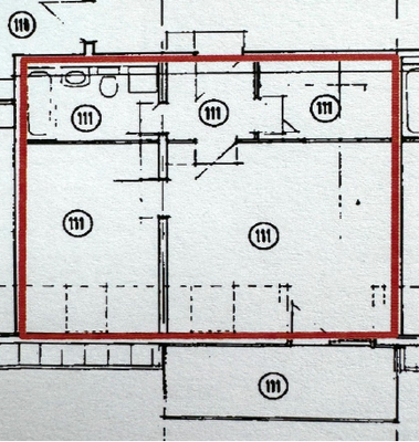 Grundriss WE111