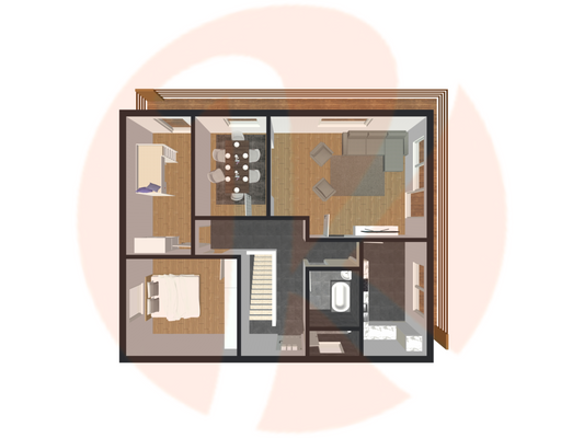 Grundriss Renovierungsbeispiel